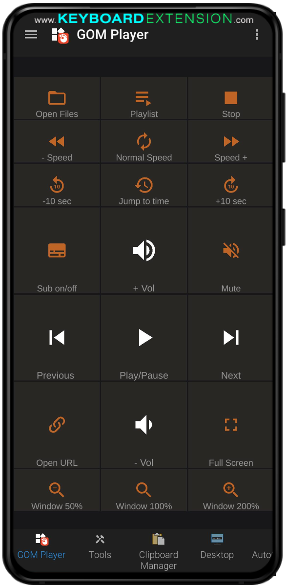widget gom player