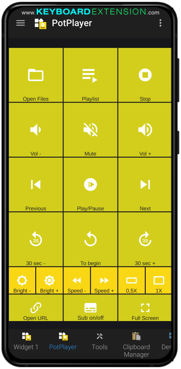 widget potplayer