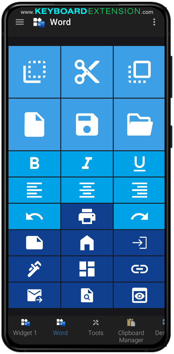 widget word