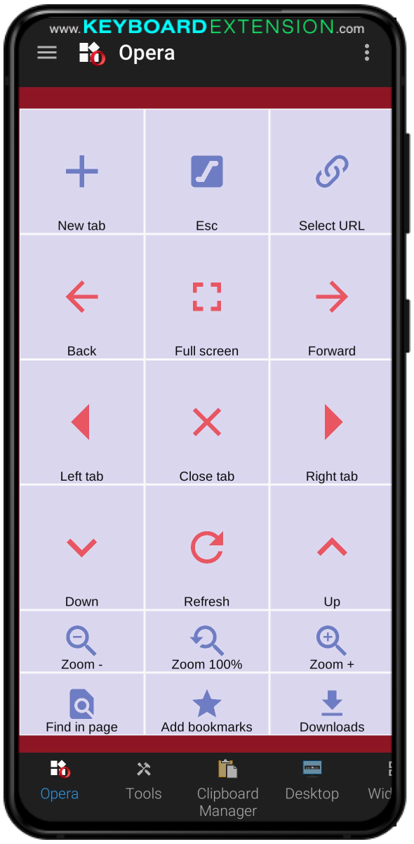 widget opera