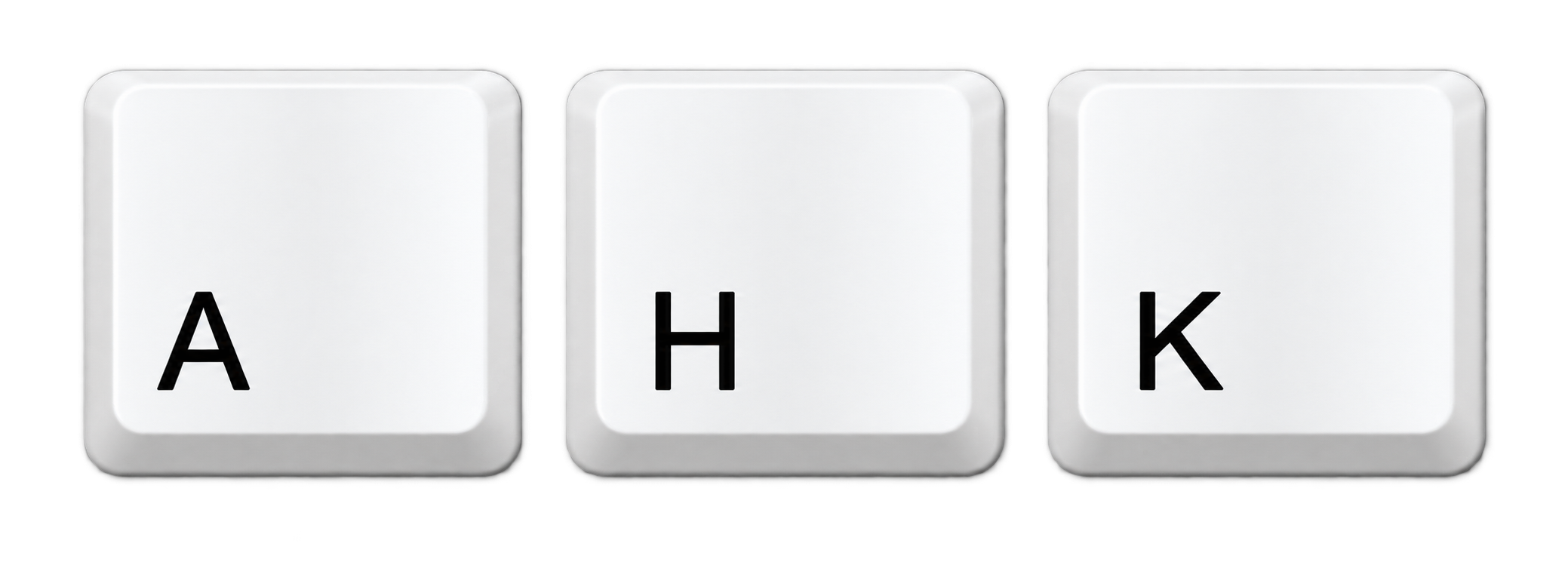 AutoHotkey A H K keyboard keys