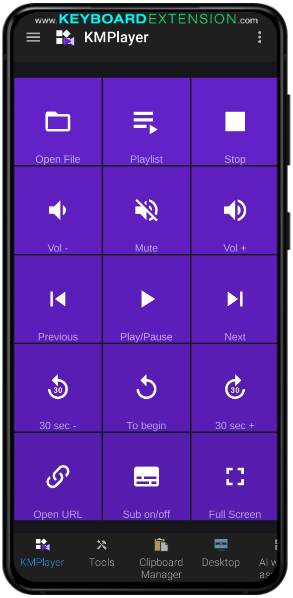 KMPlayer widget